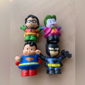 Little People DC Comics Lot of 4